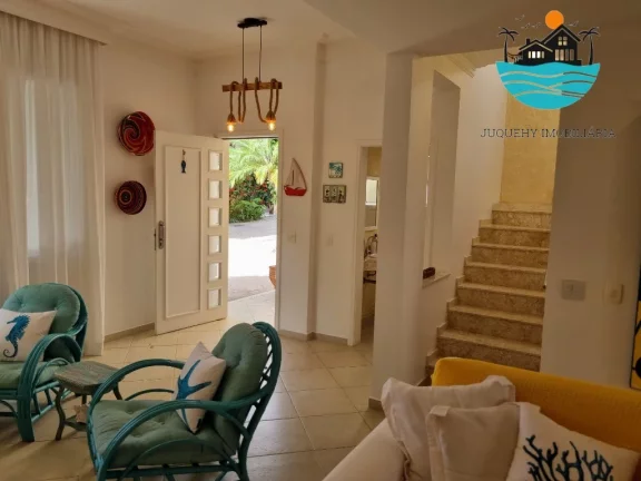 Imagem Casa em condomínio para locação em Juquehy com 4 suítes, jacuzzi privativa, 150m da praia - Acomodação 10 pessoas | Juquehy Imobiliária