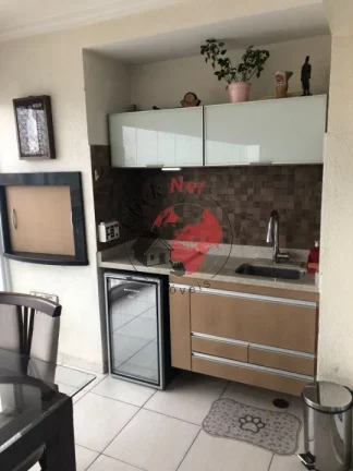 Imagem Lindo apartamento à venda localizado no Centro, São Bernardo do Campo, andar alto, com 3 suítes, escritório, sacada gourmet, 155m².