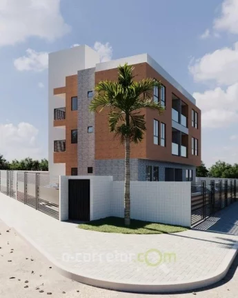 Imagem Apartamento Garden com 2 dormitórios à venda, 54 m² por R$ 325.000,00 - Brisamar - João Pessoa/PB