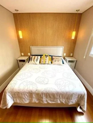 Imagem Apto 106m vista livre andar alto Cond Auge Home Resort Centro SBC