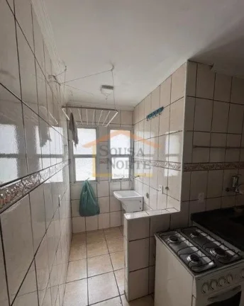 Imagem Apartamento com 47m² de área útil, 2 dormitórios, 1 banheiro, cozinha integrada à área de serv...