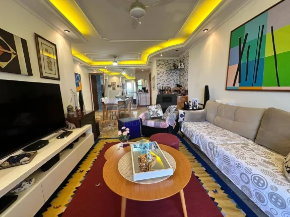 Imagem Apartamento à venda na Barra da Tijuca, 4 quartos, 2 vagas, varanda, 136m2.