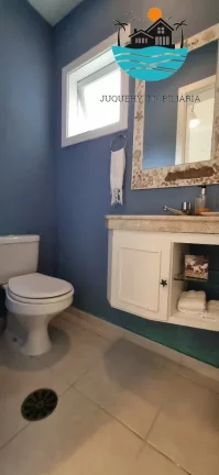 Imagem Alugar Casa em Juquehy em Condomínio Fechado com 4 dormitórios, 2 suíte, 150m da praia - Acomodação máx. 10 pessoas | Juquehy Imobiliária