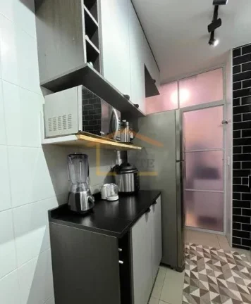 Imagem Apartamento 3 dormitórios, sendo 1 suíte, sala 2 ambientes, sacada, cozinha com armários, área d...