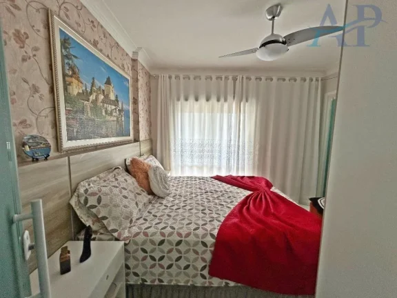 Imagem Apartamento em Praia Grande com 2 Dormitórios Vista Mar no Boqueirão