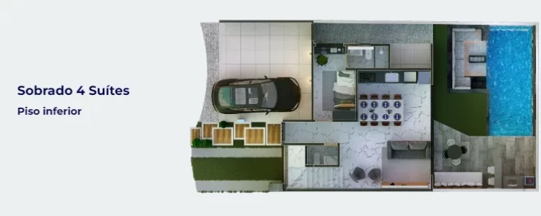 Imagem Supremo Brasil Condomínio Fechado 3 E 4 Suites A67 E 170 M² Jardim Europa