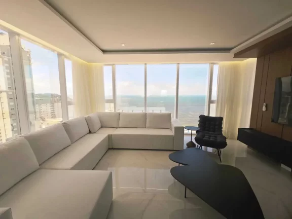 Imagem Apartamento vista mar com 4 suítes e 4 vagas de garagem em Balneário Camboriú/SC