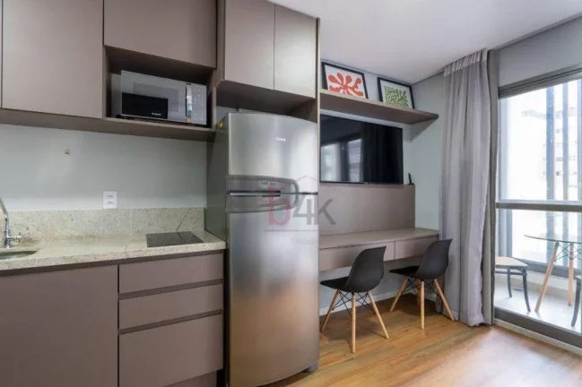 Imagem Studio no Brooklin Mobiliado: Renda de até R$ 4.500/mês | 32m²