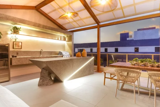 Imagem Flat com 1 dormitório à venda, 29 m² por R$ 552.901,59 - Jardim Oceania - João Pessoa/PB