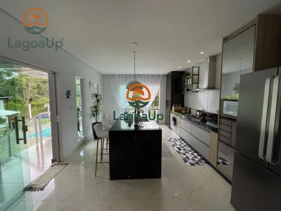 Imagem Casa com 3 dormitórios à venda, 250 m² por R$ 1.190.000,00 - Condomínio Estância da Mata - Jaboticatubas/MG