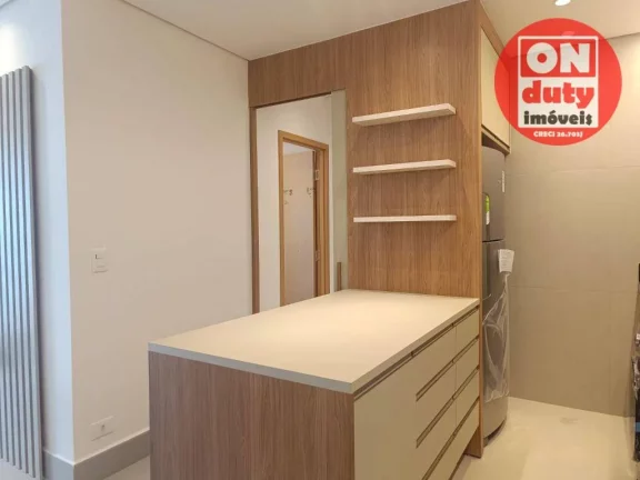 Imagem Apartamento mobiliado com 2 dormitórios à venda, 75 m² por R$ 1.250.000 - José Menino - Santos/SP