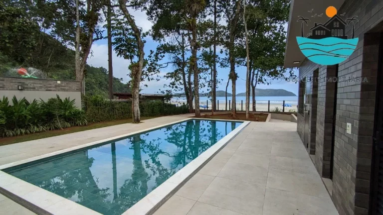 Imagem casa Pé na Areia a Venda em Juquehy, aluguel de temporada, 4 Suítes, Terraço gourment, piscina priv. sauna, 02 vagas auto | Juquehy Imobiliária