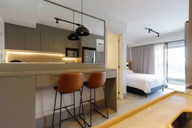 Imagem Apartamento 31M², 1 Dorm, Mobiliado, Próximo Metrô.