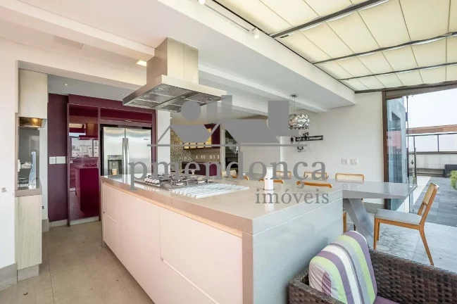 Imagem Cobertura Duplex à venda, Perdizes, rua aimberê, 4 suítes 5 vagas, 407m2, lazer completo