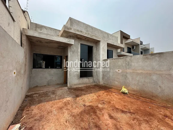 Imagem Casa à venda 3 Quartos sendo 1 Suite, 2 Vagas de garagem, churrasqueira integrada, 81 M² de construção, 125M² terreno, Coliseu, Londrina - PR