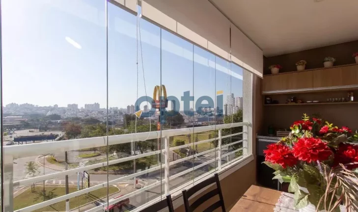 Imagem Apartamento mobiliado de 84m², 3 dorms(suíte), 2 vagas na Av. Senador Vergueiro, 2087 Condomínio Marco Zero Premier