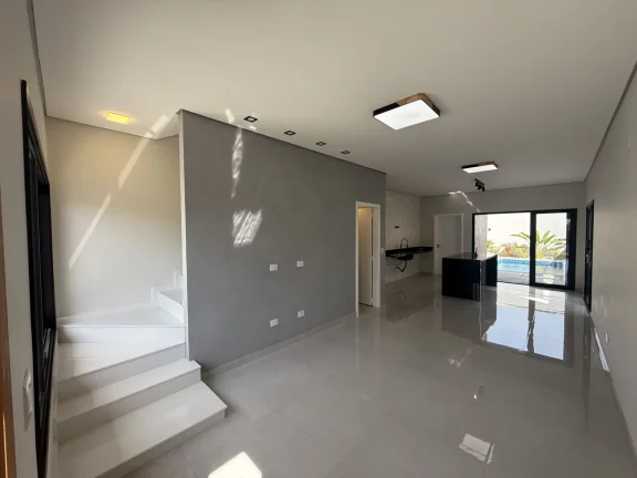 Imagem Casa Moderna com Piscina em Condomínio  Pronta para Morar!