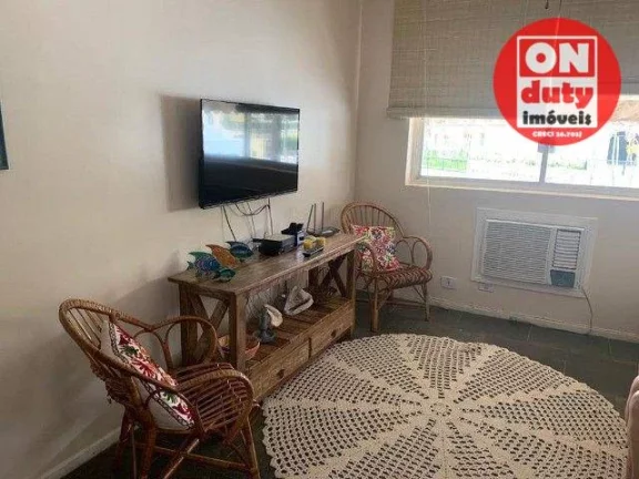 Imagem Apartamento com 3 quartos a 2 quadras da praia -110 m² por R$ 330.000 - Enseada - Guarujá/SP