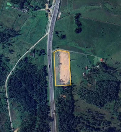 Imagem Área Industrial frente para BR101 em Araquari