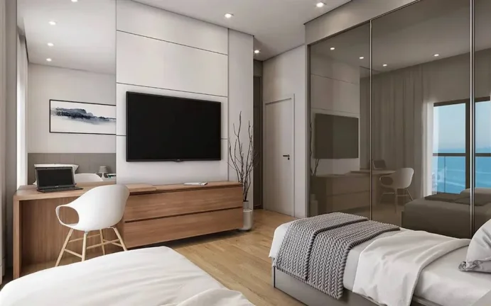 Imagem APARTAMENTO COM 213 m² - FORTE - PRAIA GRANDE SP