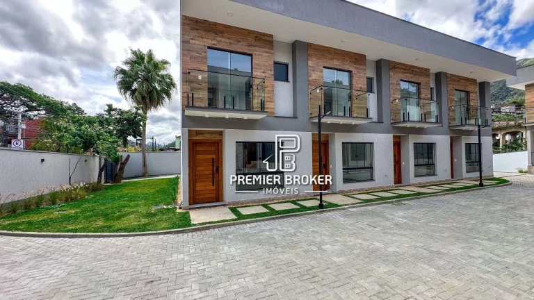 Casa com 3 dormitórios à venda, 121 m² por R$ 989.000,00 - Alto - Teresópolis/RJ