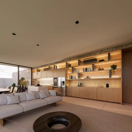 Imagem LINDA E EXCLUSIVA RESIDÊNCIA TÉRREA COM UM PROJETO TOTALMENTE DIFERENCIADO E EM UM LOTE COM POSIÇÃO PRIVILEGIADA NO CONDOMINIO.