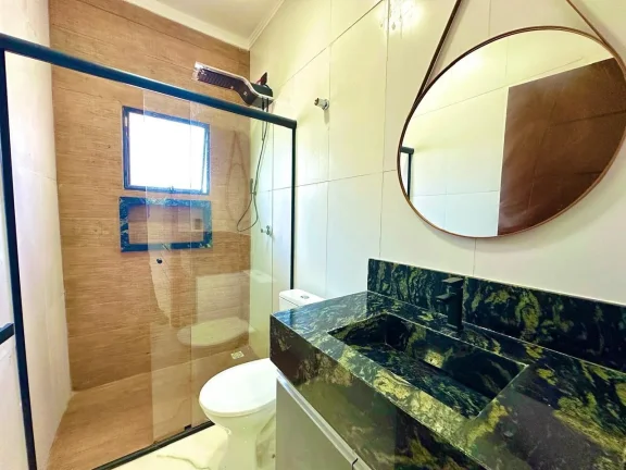 Imagem Casa para Venda em Peruíbe, Residencial Bosque Três Marias, 3 dormitórios, 1 suíte, 2 banheiros, 4 vagas