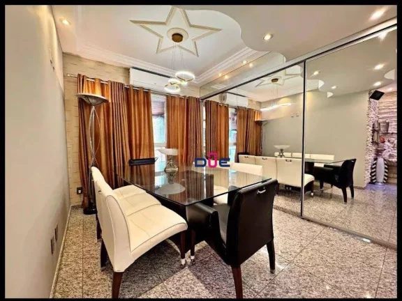 Imagem Apartamento com 3 dormitórios à venda, 118 m² por R$ 1.620.000 - Boqueirão - Santos/SP