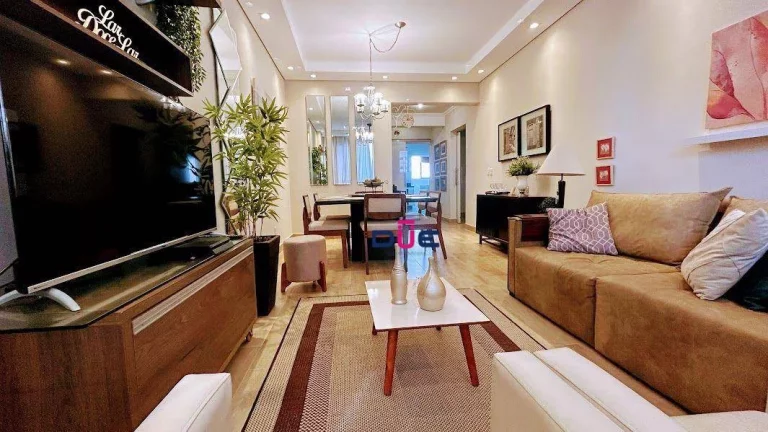 Imagem Apartamento com 3 dormitórios à venda, 112 m² por R$ 790.000,00 - Boqueirão - Santos/SP