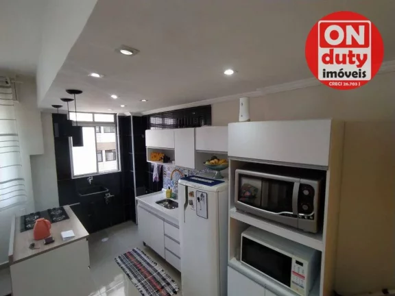 Imagem Apartamento com 1 dormitório à venda, 50 m² por R$ 245.000,00 - Itararé - São Vicente/SP