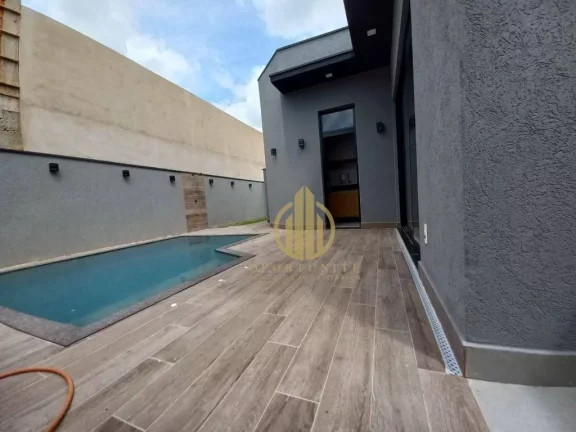 Imagem Casa no Condomínio Quinta dos Ventos - 3 suítes - área Gourmet - Piscina - Bonfim Paulista - Ribeirão Preto/SP