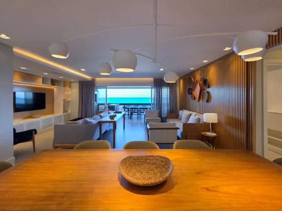 Imagem Apartamento de Luxo à Venda em Riviera de São Lourenço Módulo 03: 3 Quartos, 3 Suítes, 3 Salas, 2 Vagas, 161,55 m²!