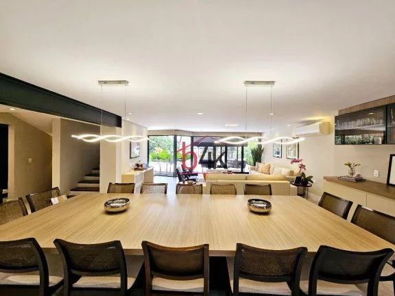 Imagem Casa mobiliada à venda com 408 m², 3 dormitórios suítes e 3 vagas R$ 5.832.000 - Brooklin