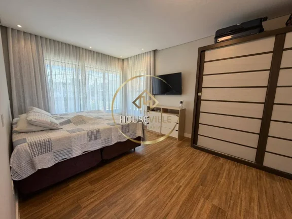 Imagem Casa Sobrado, 3 dormitórios ( 2 suítes), Condomínio Reserva Rudá, Sjc,