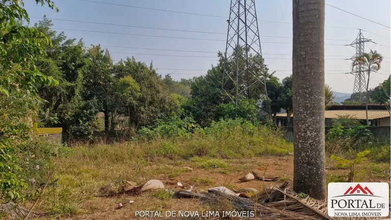 Imagem Terreno à venda em Nova Lima-MG: Ouro Velho Mansões, 1.400m² plano! Construa sua casa dos sonhos agora!