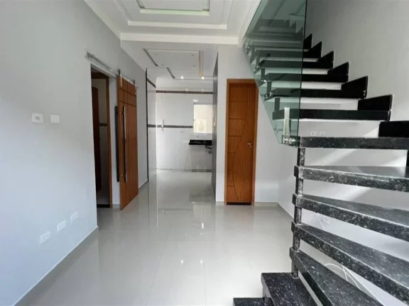 Imagem Sobrado com 3 dormitórios à venda, 73 m² por R$ 325.000 - Mirim - Praia Grande/SP