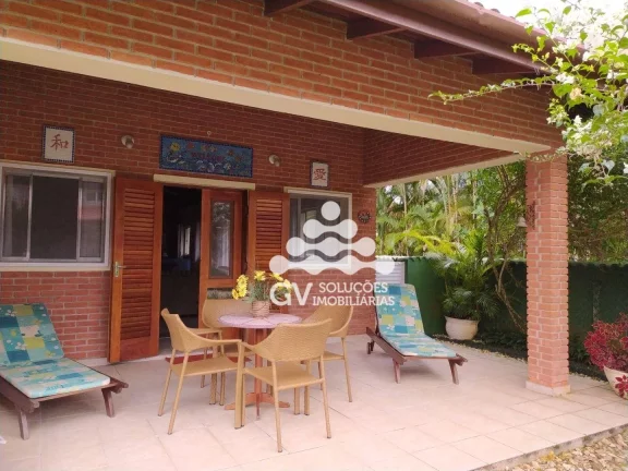 Imagem Casa com 4 dormitórios à venda, 412 m² por R$ 3.000.000,00 - Condomínio Recanto da Lagoinha - Ubatuba/SP
