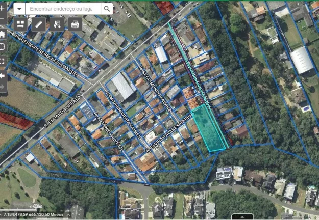 Imagem Terreno com 1.607m² ZR3 no Campo Comprido