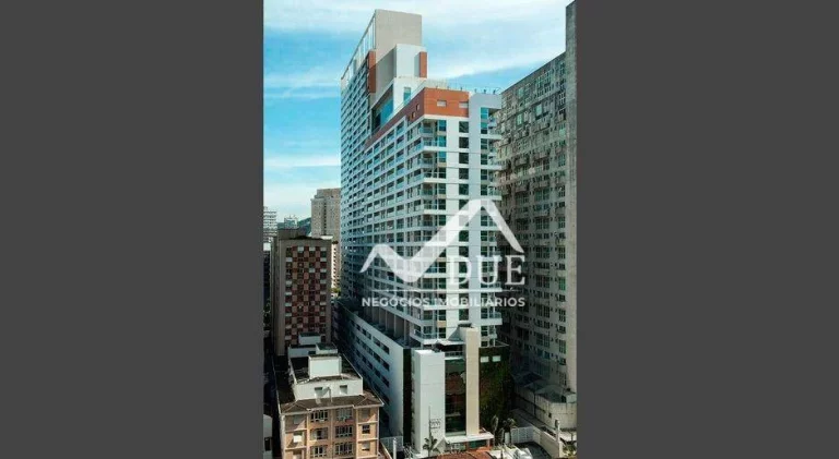 Imagem Apartamento com 1 dormitório à venda, 57 m² por R$ 850.000 - Gonzaga - Santos/SP
