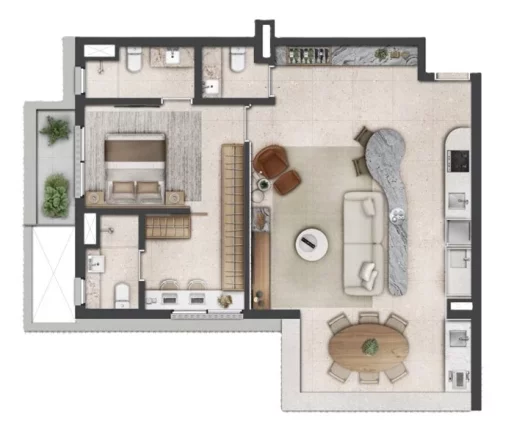 Imagem Apartamento à venda no bairro Moema - São Paulo/SP