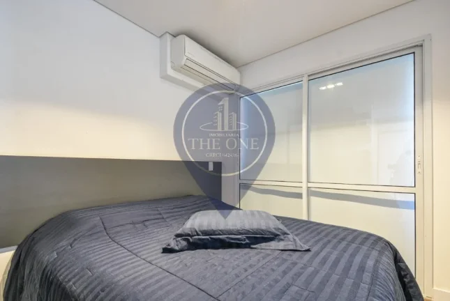 Imagem Studio de Luxo à Venda em Pinheiros - São Paulo-SP: 1 Quarto, 2 Salas, 1 Banheiro, 1 Vaga, 49m² de Pura Elegância!