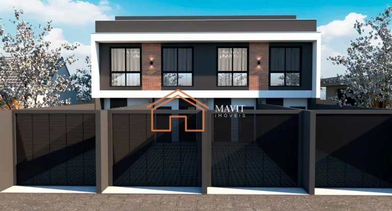 Casa à venda em Joinville-SC, bairro Aventureiro: 2 quartos, 1 sala, 2 banheiros, 1 vaga de garagem!