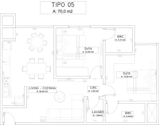 Imagem Apartamento à venda no bairro Casa Branca - Itapema/SC