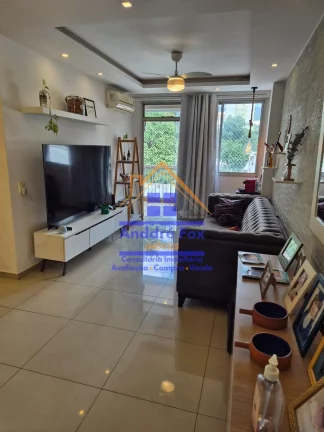 Imagem Apartamento com Varanda, 2 quartos, 1 suíte, 3 banheiros, cozinha americana, 1 vaga, à venda, 83 M², por R$ 525.000 – Vila Isabel - Rio de Janeiro - RJ.