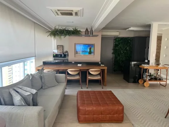 Imagem Apartamento cinematográfico no coração do Gonzaga, 3 suítes, 4 vags privativas, lazer completo, porteira fechada.