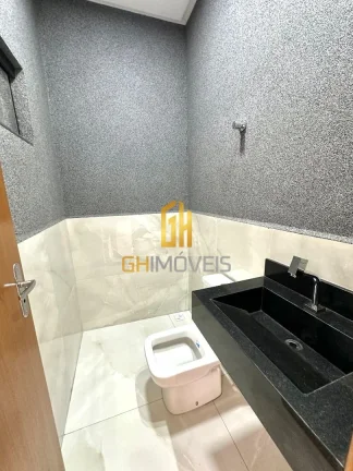 Imagem Casa com 3 quartos no Goiânia Viva, em terreno com 245m² com 156m² de área construída possui:- ...