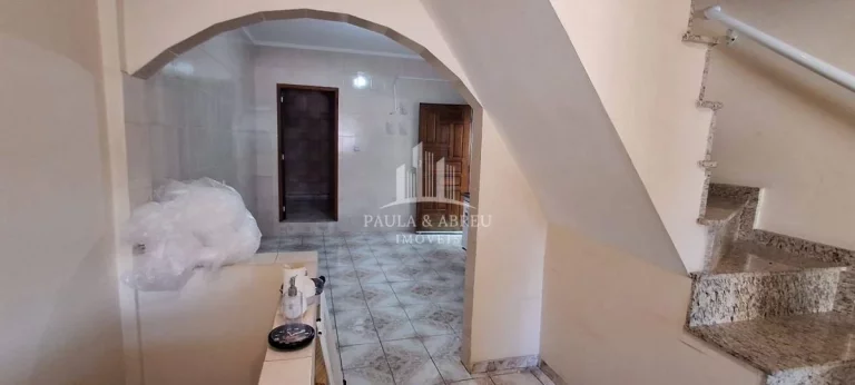 Imagem São 2 Casas 125m², 3 Dormitórios, 2 Banheiros, Lavanderia Grande, 1 Vaga + 2 Cômodos no Jardim Miranda D'Ávis, Mauá-SP