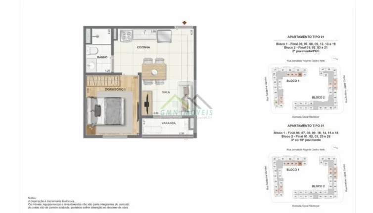 Imagem Orla Central - Lançamento em Niterói - Apartamento 3 quartos, suíte e vaga