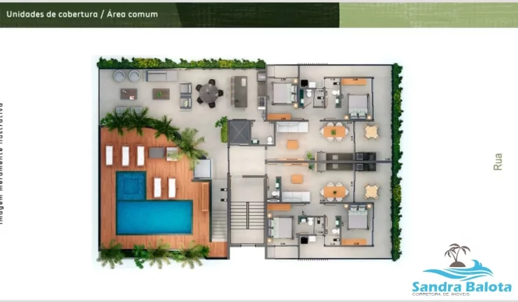 Imagem Apartamentos com 2 suítes e 1 lavabo/Itaguá