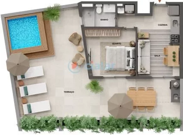 Imagem Apartamento à venda 1 Quarto 1 Vaga 38.4M Tijuca Rio de Janeiro - RJ | Cores da Tijuca Imagem Apartamento à venda 1 Quarto 1 Vaga 38.4M Tijuca Rio de Janeiro - RJ | Cores da Tijuca